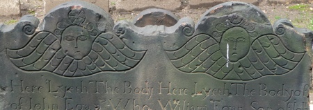 Carved angel of Trinity Church Cemetery  P1020559
