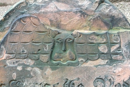 Carved angel of Trinity Church Cemetery  P1020580