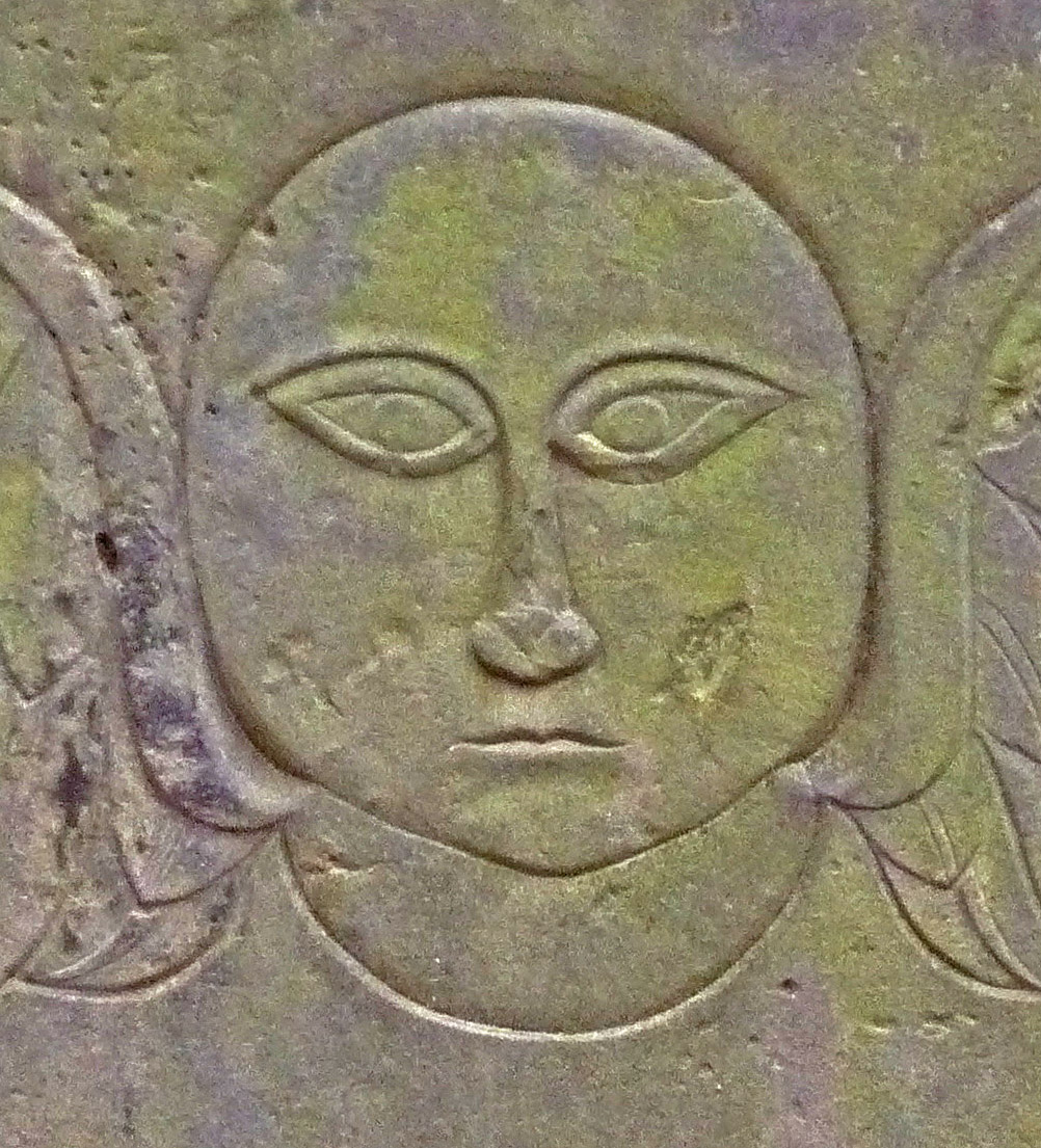 Carved angels of Trinity Church