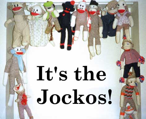 Sock Monkeys: It's the Jockos!