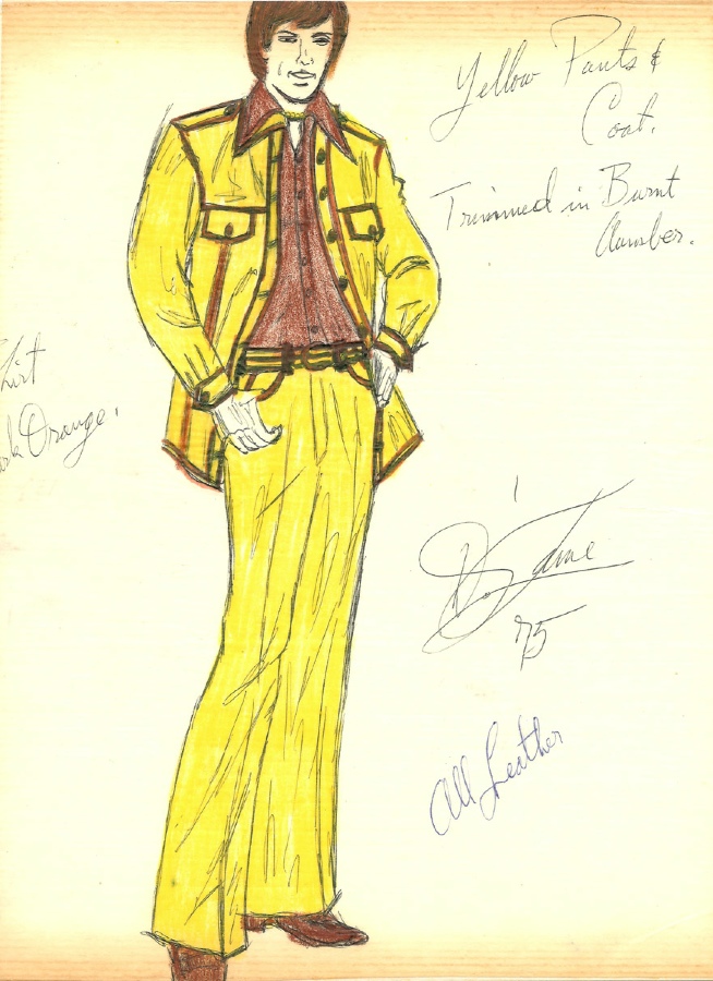he Outsider Art Pages: 1970s Fashion Drawings (Photo 7)