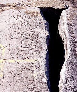 Lakeshore Carving: Broken heart