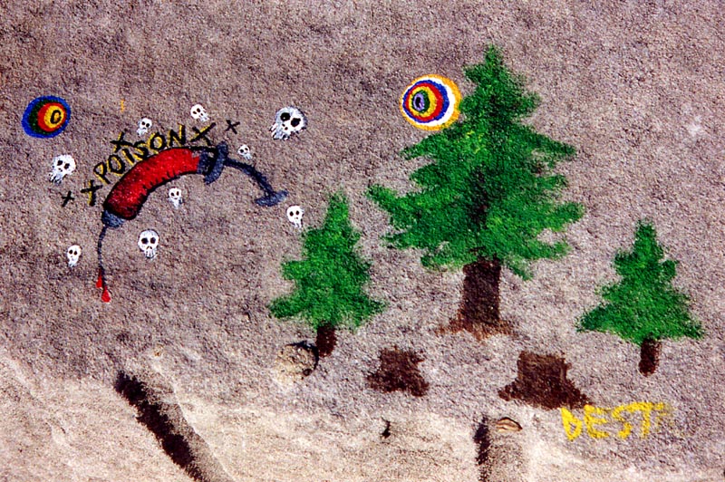 Lakefront drawing: Poison