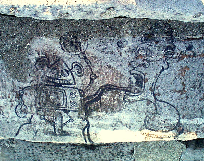 Lakefront drawing: Robot