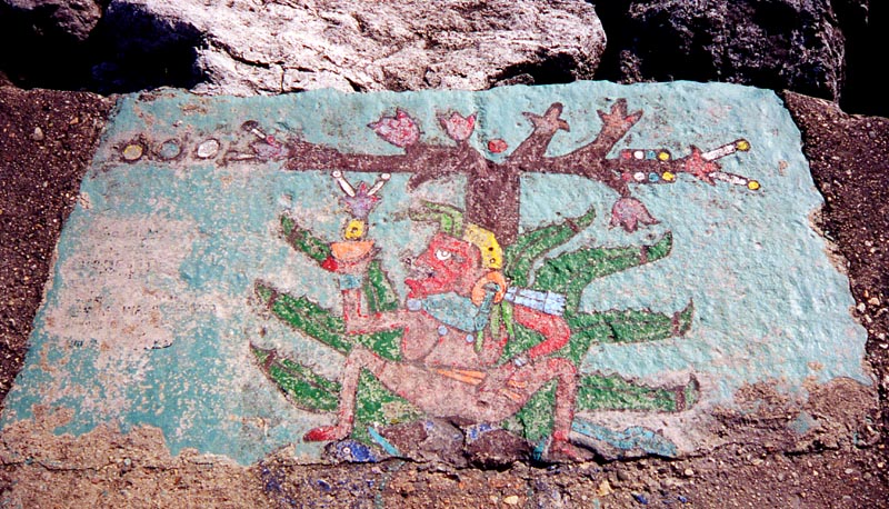 Lakefront drawing: Seated figure