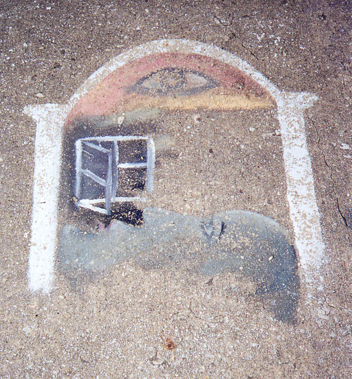 Lakefront drawing: Surreal