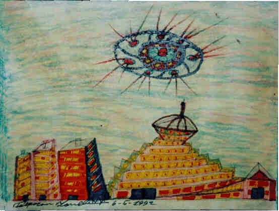 Ionel Talpazan UFO drawing