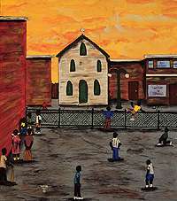 Arkee Chaney prison art painting