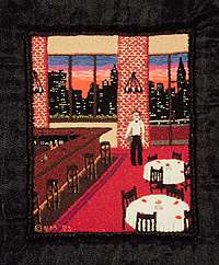 Ray Materson prison art needlepoint