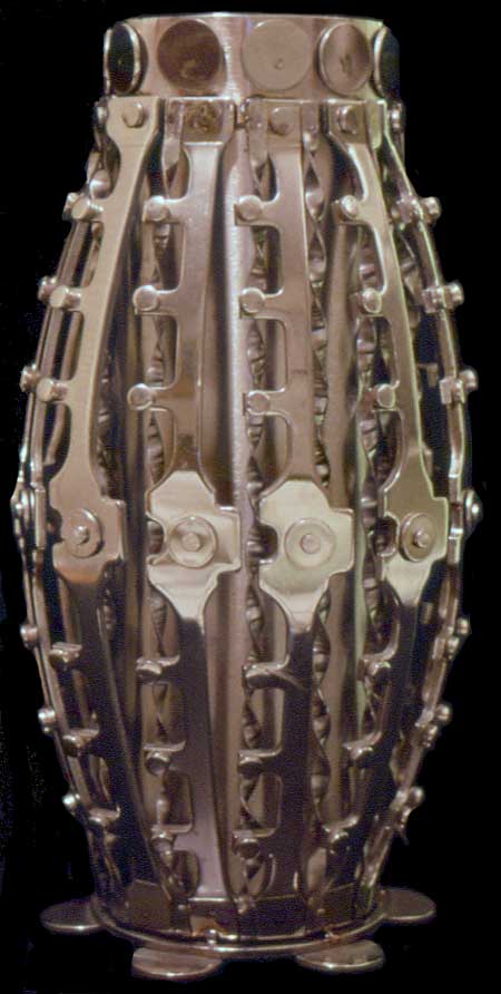 Stan Szwarc metal vase