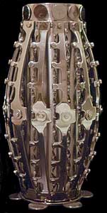 Stan Szwarc metal vase