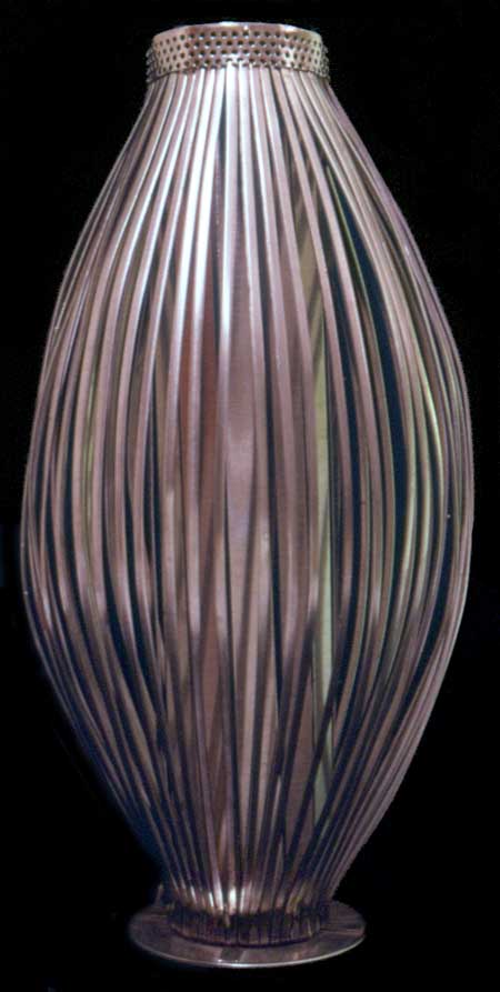 Stan Szwarc metal vase