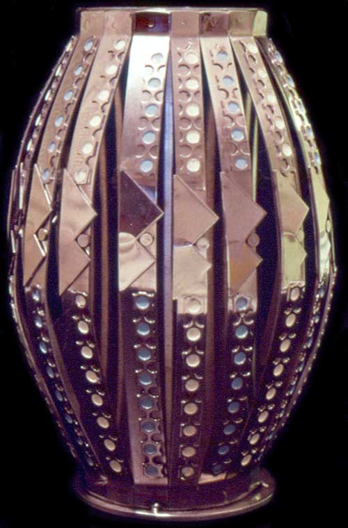 Stan Szwarc metal vase