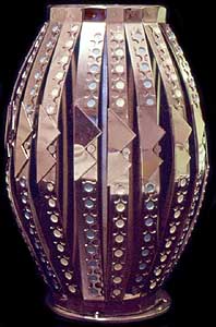 Stan Szwarc metal vase