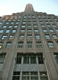 The art deco American International Building