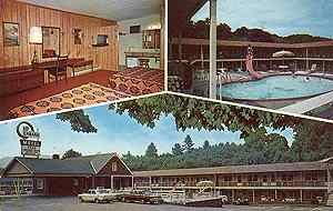 vintage motel postcard