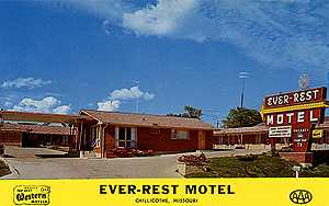 vintage motel postcard