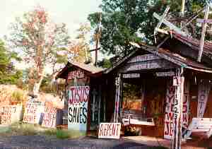 W.R. Rice Alabama cross garden shed