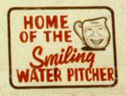 Smiling pitcher