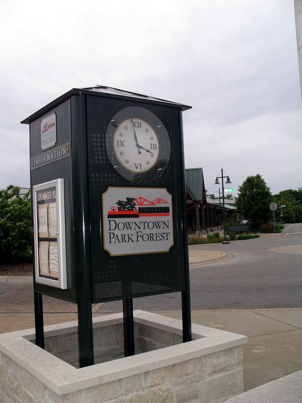 The former Park Forest Plaza