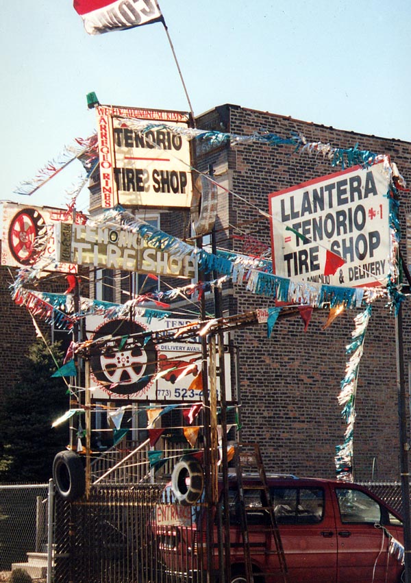 Roadside Art: Tenorio Tire Shop, Western near 35th