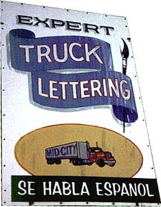 Expert Truck Lettering