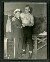 40,000 Murphy with Primo Carnera, the heavyweight boxing champion in 1933-34 and laster a professional wrestler
