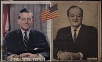 40,000 Murphy dyptich-Gov. Otto Kerner and Hubert Humphrey