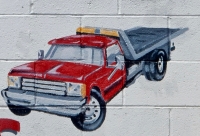 Tow truck, picture, Fred's Auto