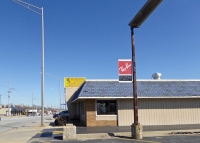 What flavorful joy hidden in such bland surroundings! Munster Gyros, U.S. 41, Munster, Indiana