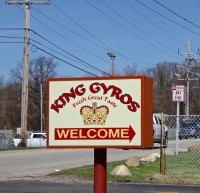 King Gyros, U.S. 20, Michigan City, Indiana