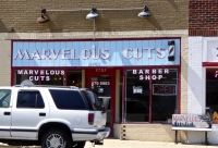 Marvelous Cuts, Franklin Street, Michigan City, Indiana