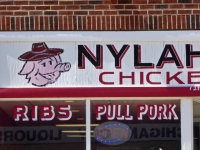 Nylah & Lil Joe's BBQ, Franklin Street, Michigan City, Indiana
