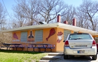 Up-In-Smoke Rib Shack, U.S. 12, Michigan City, Indiana