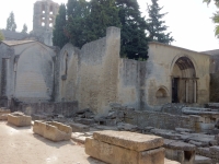 L'eglise St Honorat, Alyscamps Cemetery, Arles