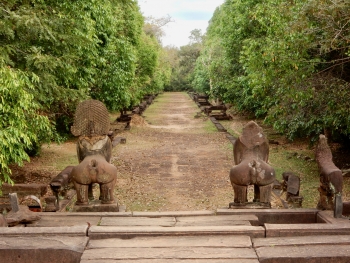 Banteay Samre, 12th century, Siem Reap. Once a grand entranceway