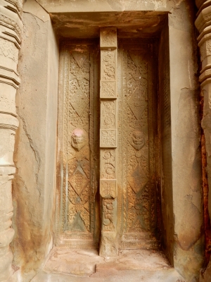 False door, Preah Ko, 9th century, Siem Reap False door, Preah Ko, 9th century, Siem Reap