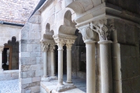 Cloister, the 13th century Sant Pau del Camp church and monestery