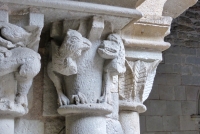 Cloister, the 13th century Sant Pau del Camp church and monestery