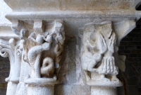 Cloister, the 13th century Sant Pau del Camp church and monestery