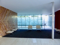 Interior, Mies van der Rohe's Barcelona Pavillion