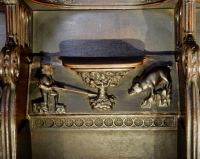 Choir carving, Barcelona Cathedral