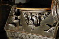 Choir carving, Barcelona Cathedral