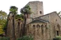 The 13th century Sant Pau del Camp church and monestery