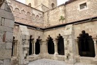 The 13th century Sant Pau del Camp church and monestery