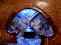 Fabulous conversation nook, Antoni Gaudí's Casa Batlló, Barcelona