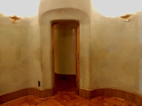 Doorway with sconces, Antoni Gaudí's Casa Batlló, Barcelona