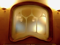 Interior window, Antoni Gaudí's Casa Batlló, Barcelona