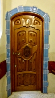 Doorway, Antoni Gaudí's Casa Batlló, Barcelona