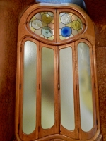 Interior window, Antoni Gaudí's Casa Batlló, Barcelona